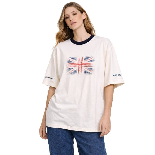 Iago Brand Camiseta U.K Malhão Heavy 100% Algodão Confortável e Versátil para Uso Diário