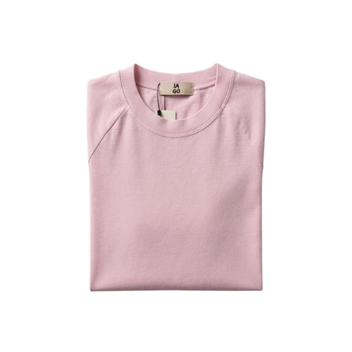 Blusa de Ribana Rosa Open Back em Algodão IAGO BRAND