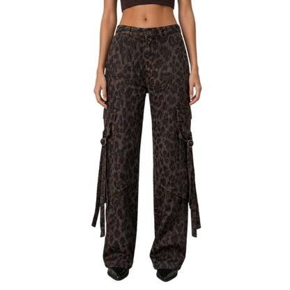Calça Cargo Animal Print