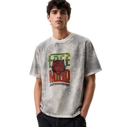 Iago Brand Camiseta Free Mind - Modelo StreetWear para Uso Diário - Estilo Descolado e Confortável - Peça Essencial para