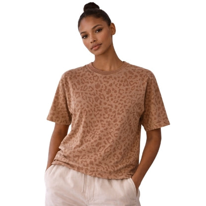 Camiseta Animal Print Laiser Malha 100% algoão