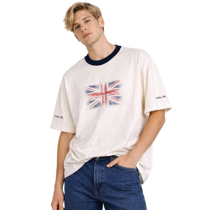 Iago Brand Camiseta U.K Malhão Heavy 100% Algodão Confortável e Versátil para Uso Diário
