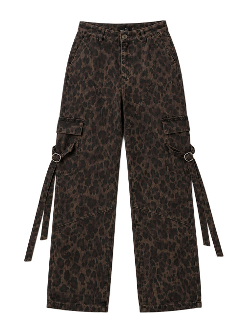 Calça Cargo Animal Print
