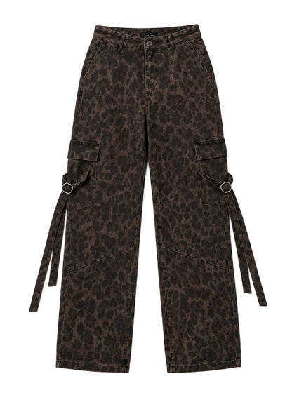 Calça Cargo Animal Print