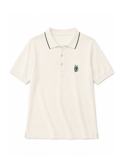 Camiseta Gola Polo Off-white