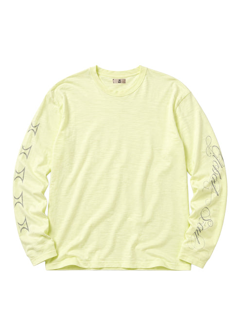 Camiseta Manga Longa Flamê Neon Global Soul Estampa Mangas