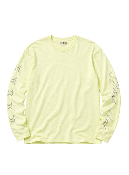 Camiseta Manga Longa Flamê Neon Global Soul Estampa Mangas