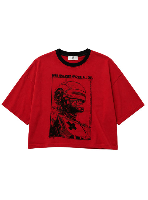 Camiseta estampa Man Machine