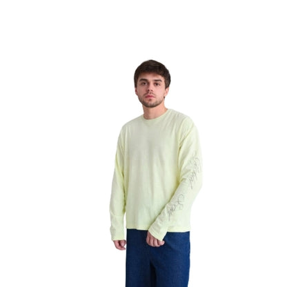 Camiseta Manga Longa Flamê Neon Global Soul Estampa Mangas