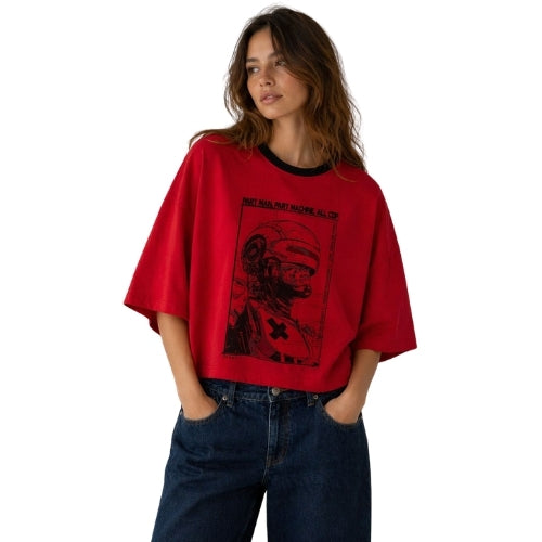 Camiseta estampa Man Machine