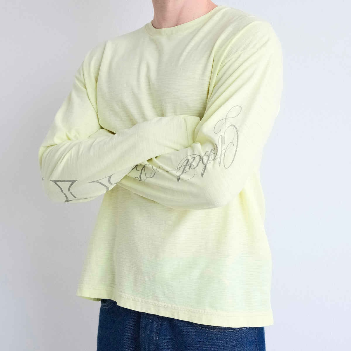 Camiseta Manga Longa Flamê Neon Global Soul Estampa Mangas