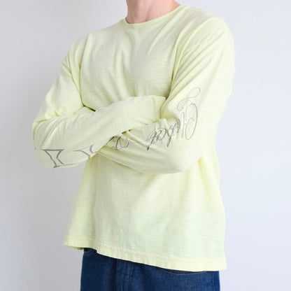Camiseta Manga Longa Flamê Neon Global Soul Estampa Mangas