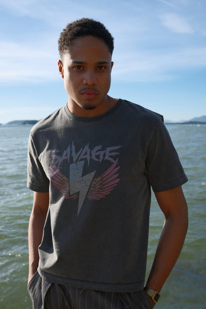 Camiseta Malhão Estampa Savage