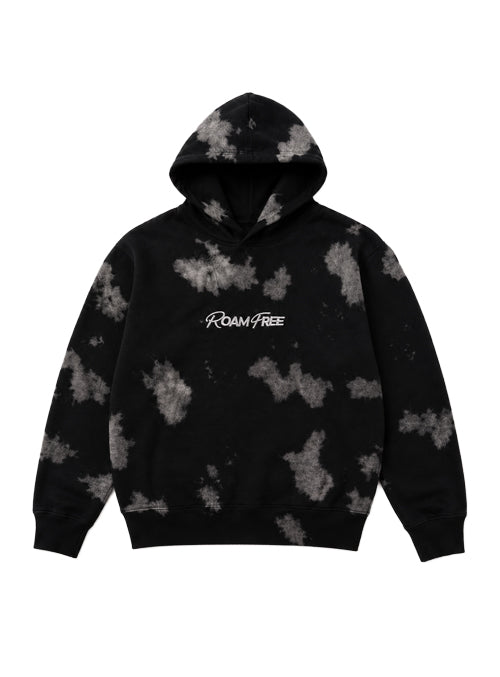 Moletom Tie Dye Preto 100% Algodão Roam Free | IAGO BRAND