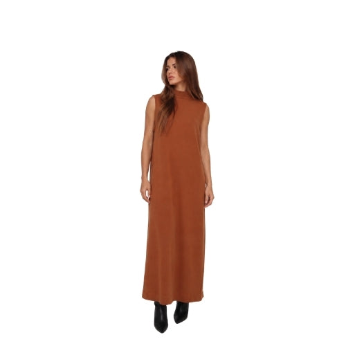 Vestido Longo Elegante de Ribana 100% algodão Broke